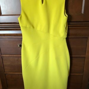 Karen Millen beautiful lime green dress